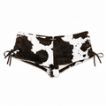 Cow Lace Up Shorts