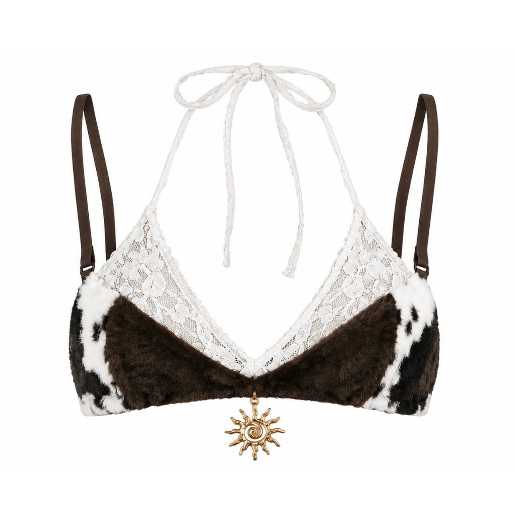 Cow Peekaboo Top