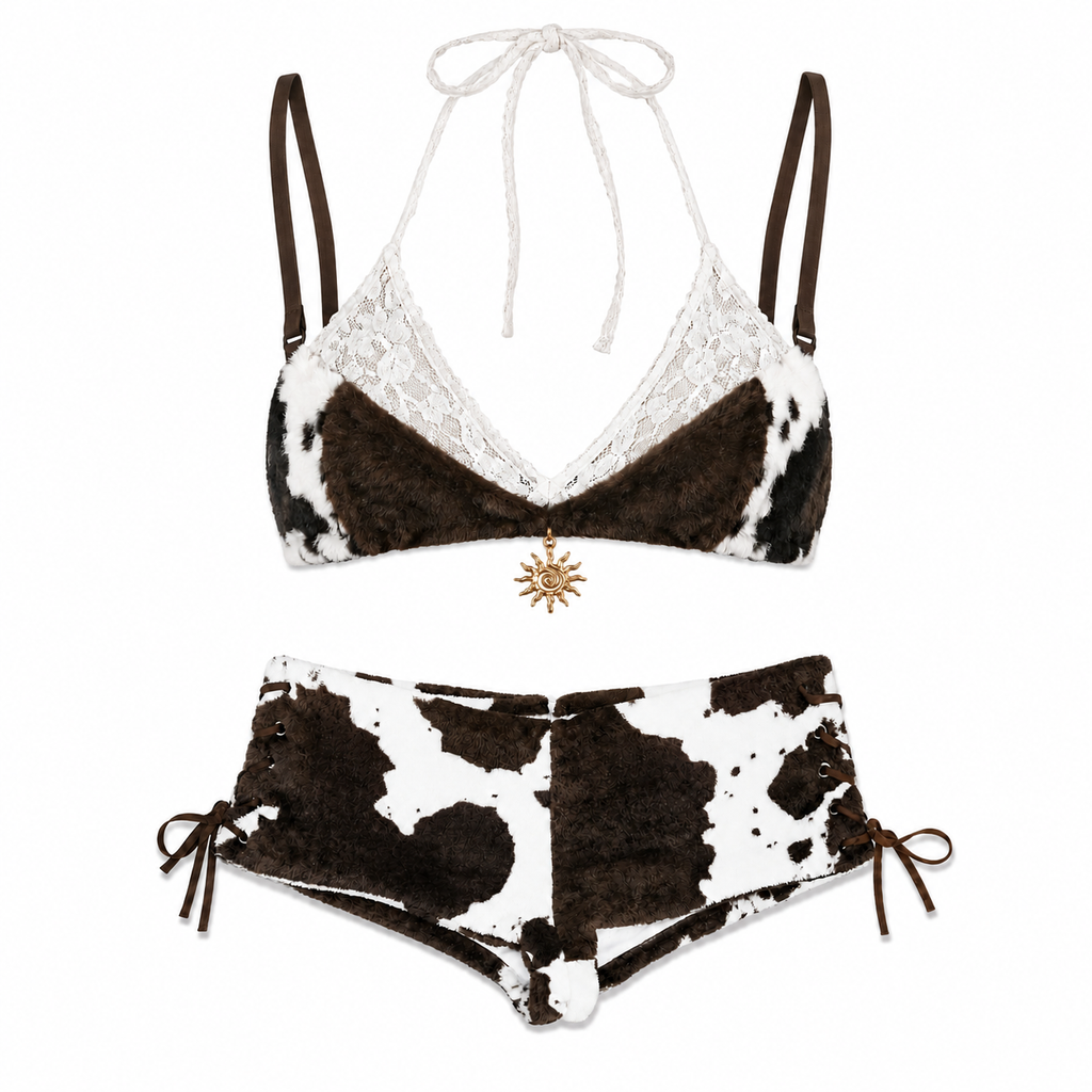 Cow Peekaboo Set
