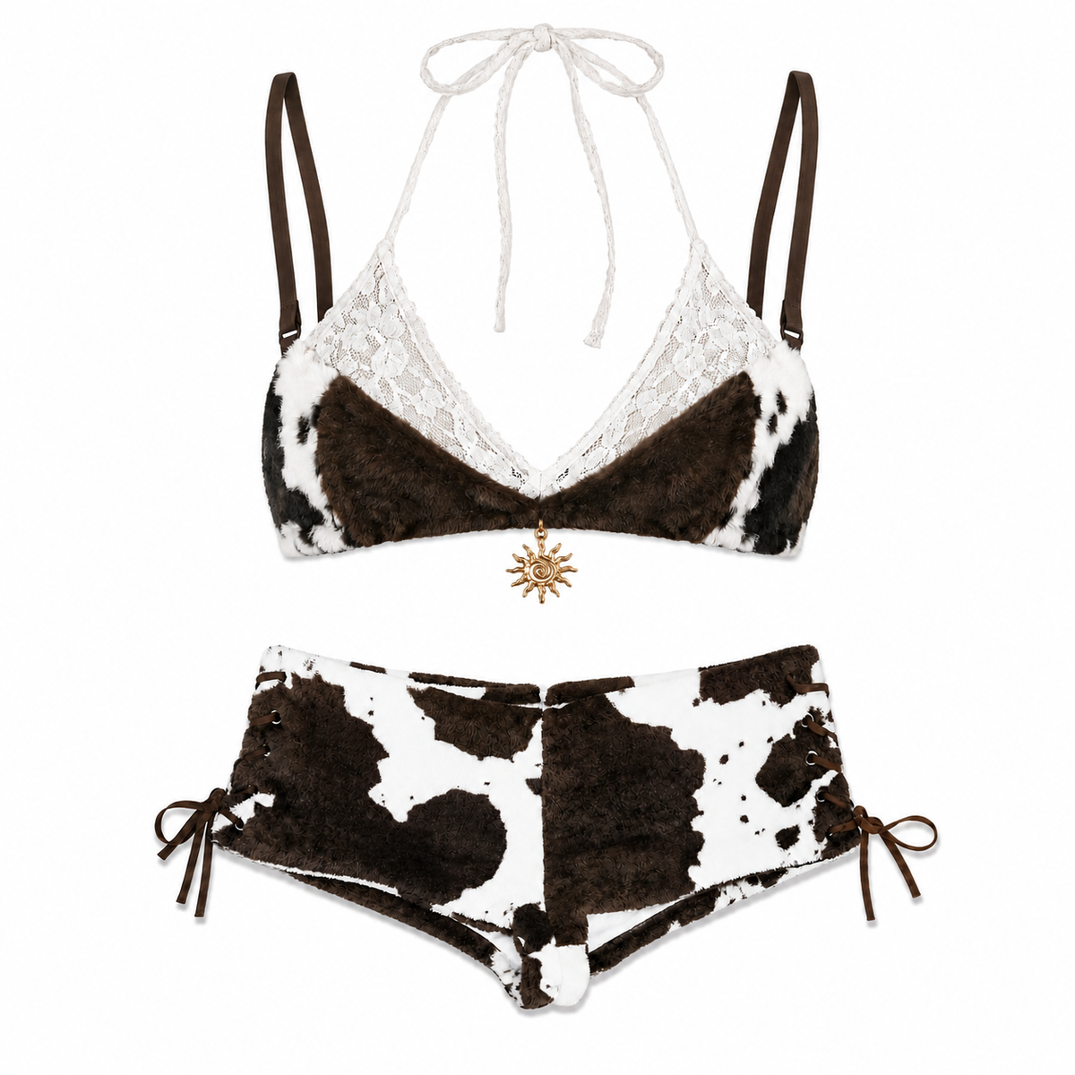 Cow Peekaboo Set